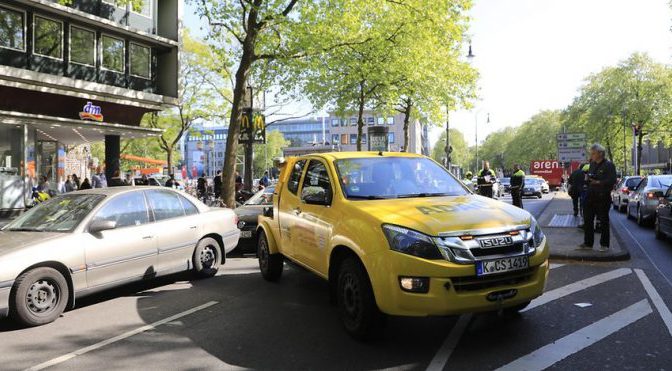 Kölner Polizei kontrolliert Falschparker in großem Stil
