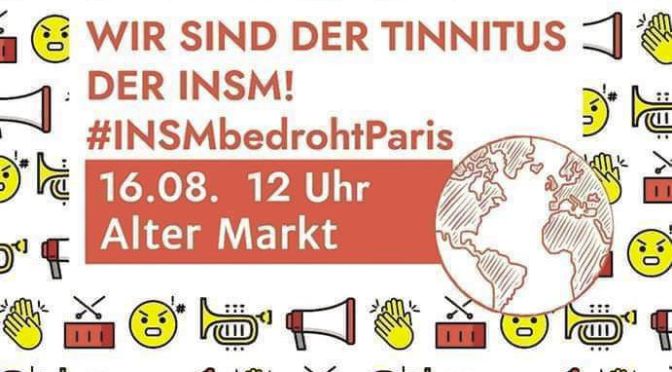 Fridays for Future Köln – Wir sind der Tinnitus der INSM!