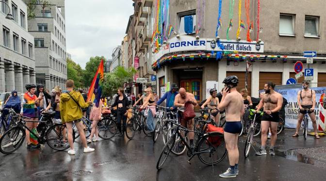 Cologne Naked Bike Ride 2020