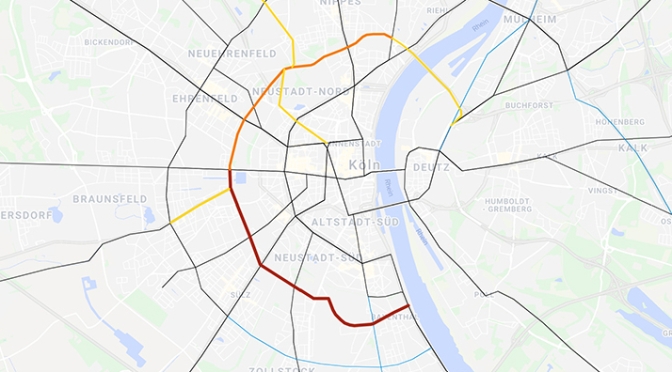 Köln | Neue Stadtbahntrasse